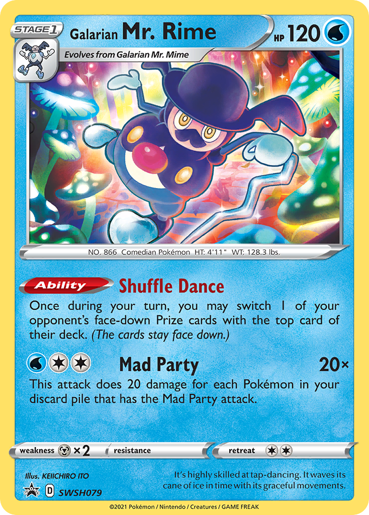 Galarian Mr. Rime (SWSH079) [Sword & Shield: Black Star Promos] | Jack's On Queen