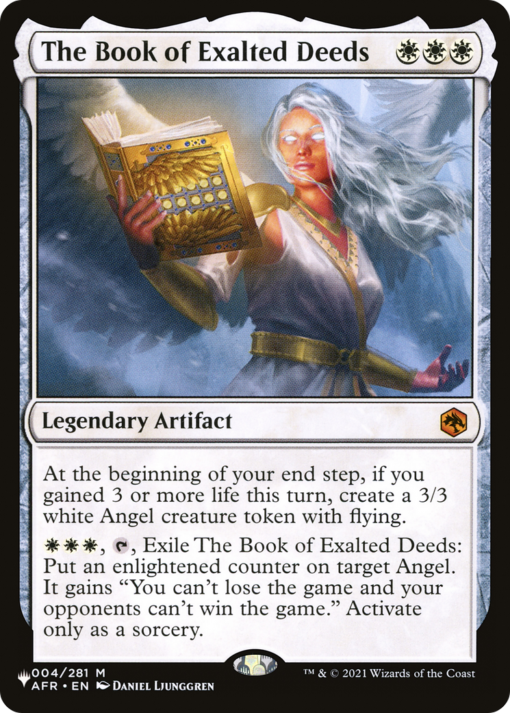 The Book of Exalted Deeds [Secret Lair: Angels] | Jack's On Queen