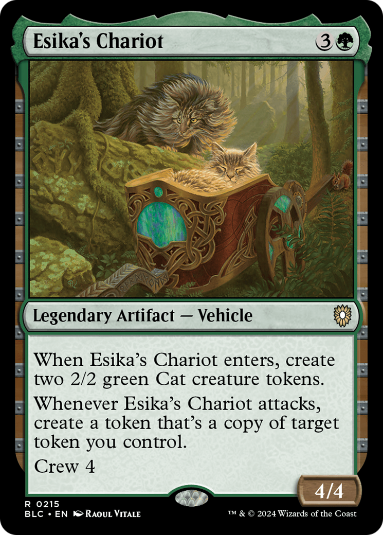 Esika's Chariot [Bloomburrow Commander] | Jack's On Queen