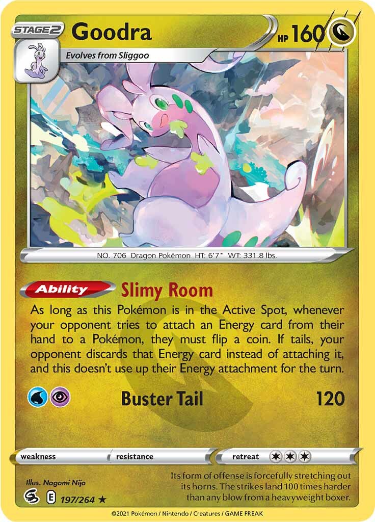 Goodra (197/264) [Sword & Shield: Fusion Strike] | Jack's On Queen