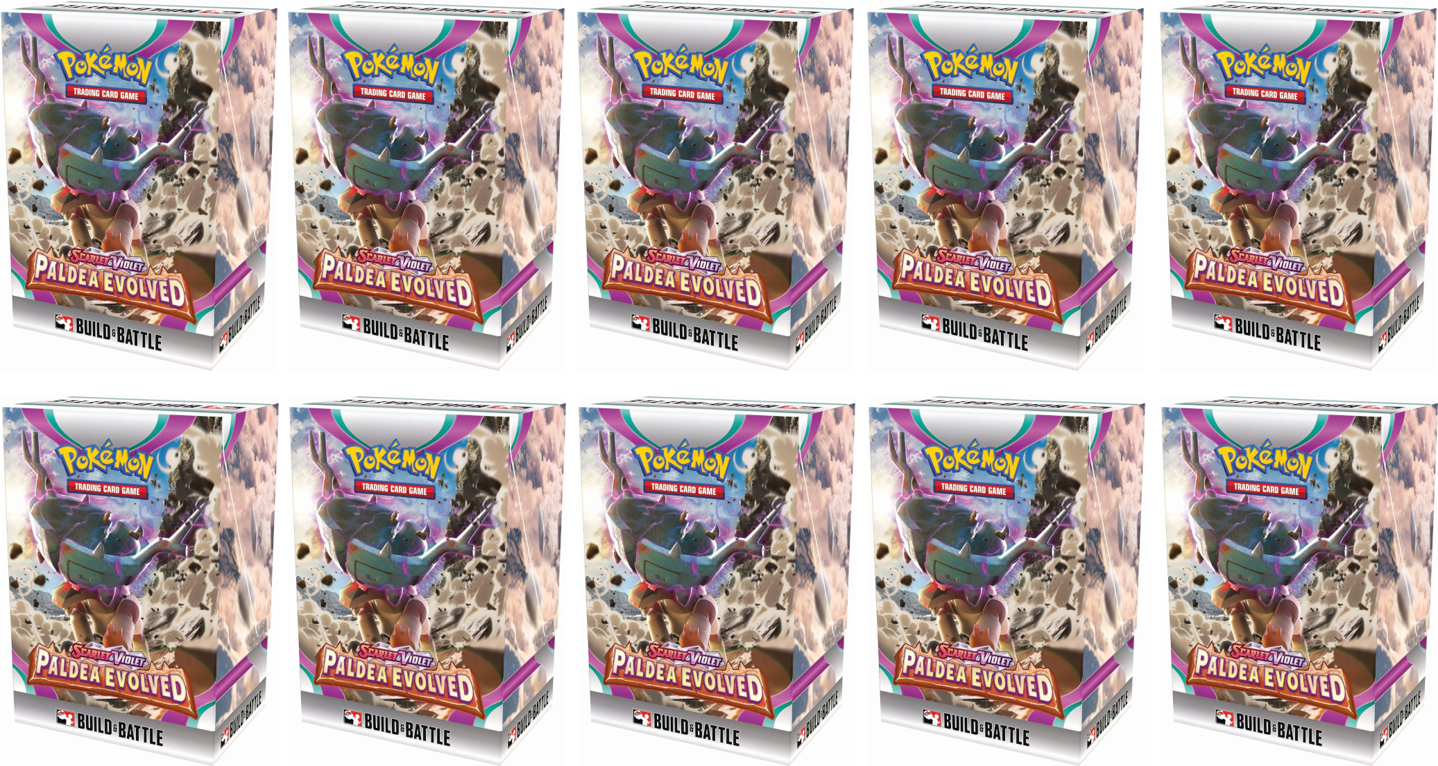 Scarlet & Violet: Paldea Evolved - Build & Battle Box Display | Jack's On Queen