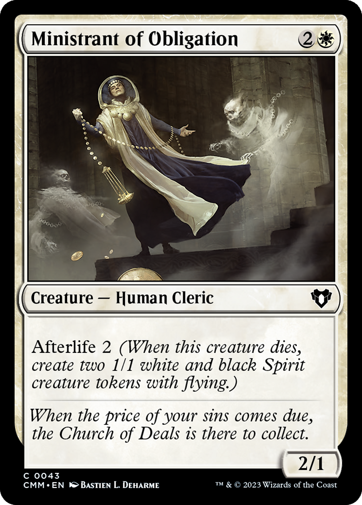 Ministrant of Obligation [Commander Masters] | Jack's On Queen