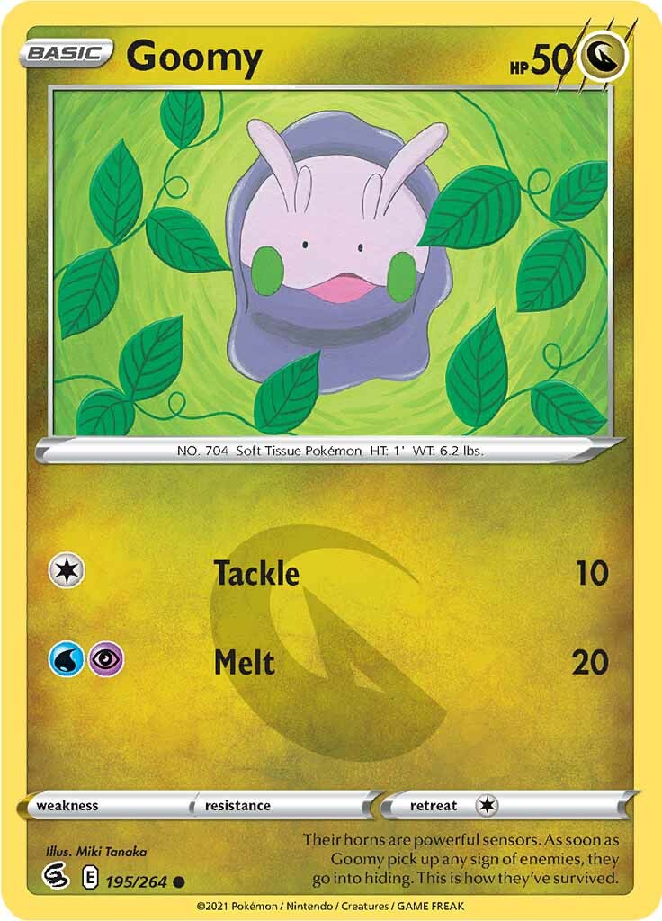 Goomy (195/264) [Sword & Shield: Fusion Strike] | Jack's On Queen