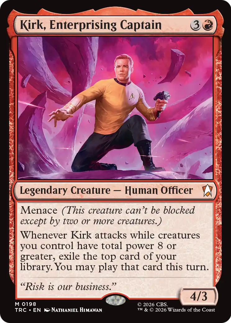 Kirk, Enterprising Captain [Star Trek Commander] | Jack's On Queen
