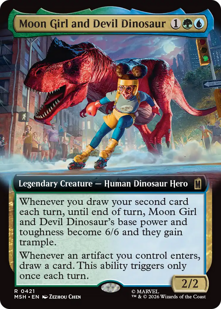 Moon Girl and Devil Dinosaur (Extended Art) [Marvel Super Heroes] | Jack's On Queen