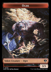Elemental (0026) // Ogre Double-Sided Token [Commander Masters Tokens] | Jack's On Queen