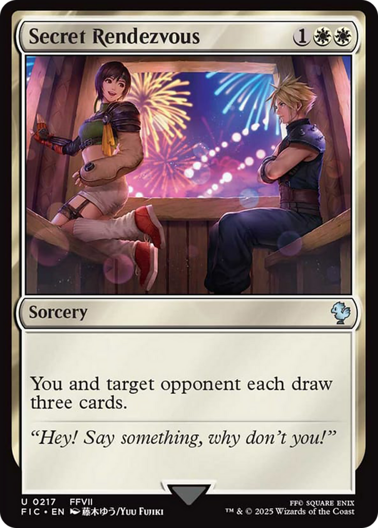 Secret Rendezvous (0217) [FINAL FANTASY Commander] | Jack's On Queen