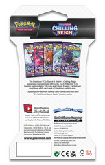 Sword & Shield: Chilling Reign - Sleeved Booster Pack | Jack's On Queen