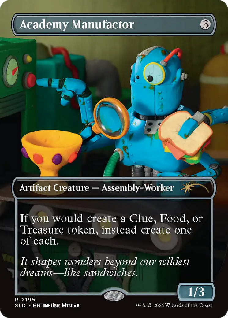 Academy Manufactor (Rainbow Foil) [Secret Lair Drop Series] | Jack's On Queen