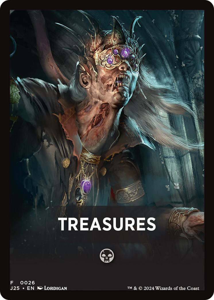 Treasures Theme Card [Foundations Jumpstart Front Cards] | Jack's On Queen