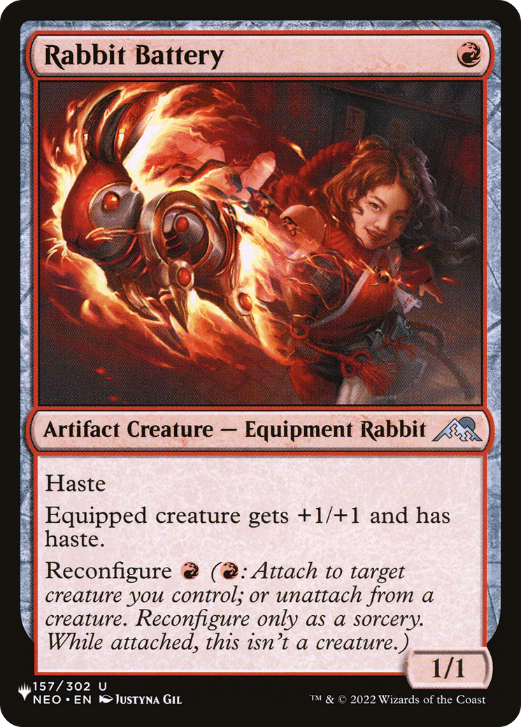 Rabbit Battery [The List Reprints] | Jack's On Queen