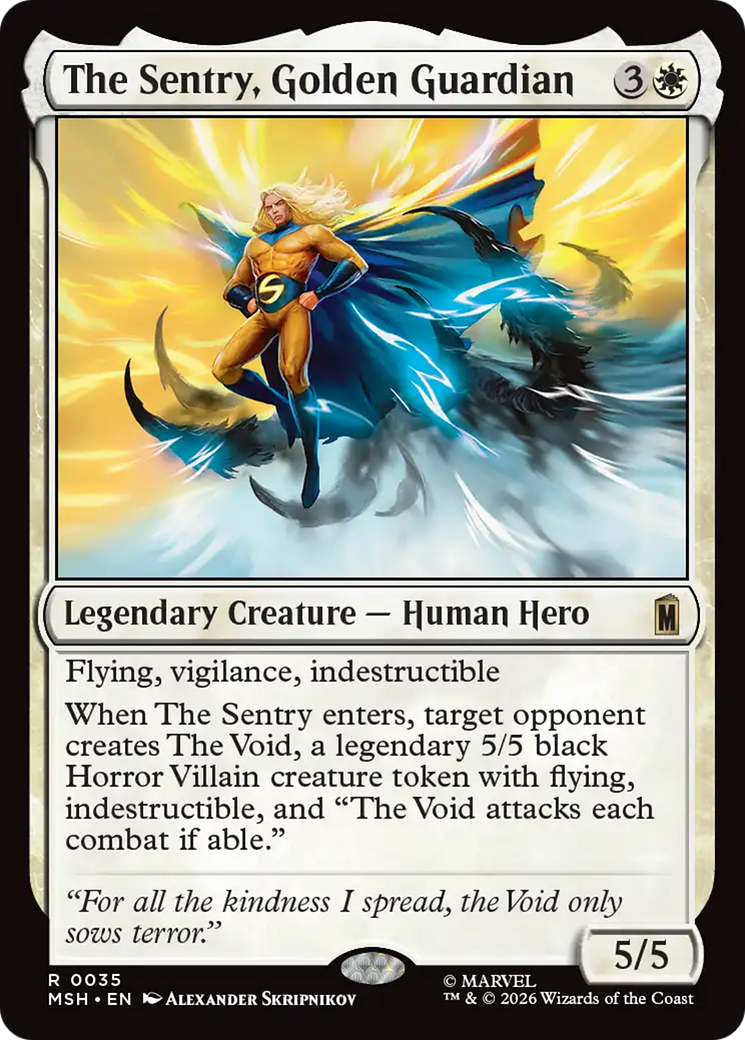 The Sentry, Golden Guardian [Marvel Super Heroes] | Jack's On Queen