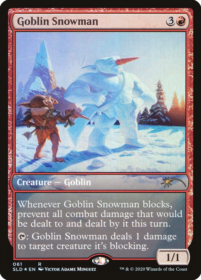 Goblin Snowman [Secret Lair Drop Series] | Jack's On Queen