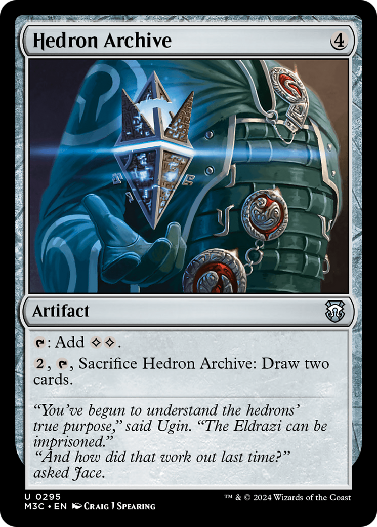 Hedron Archive (Ripple Foil) [Modern Horizons 3 Commander] | Jack's On Queen