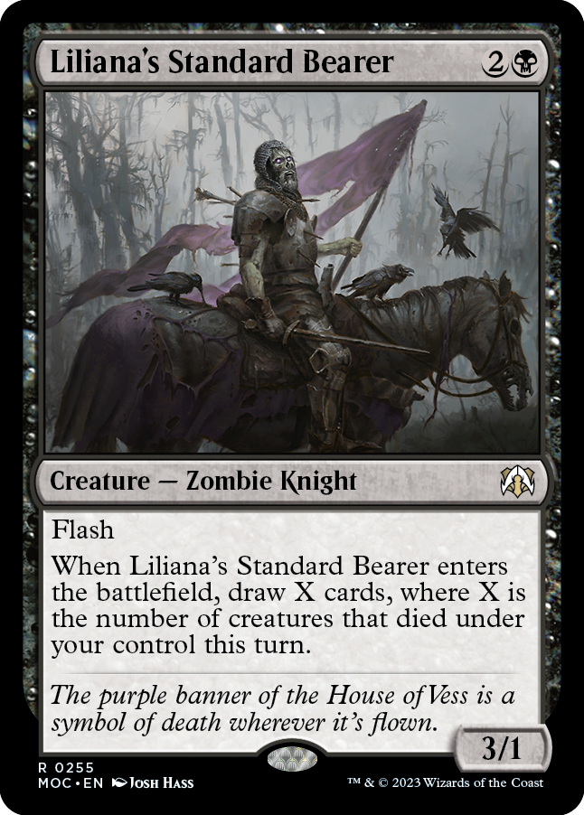 Liliana's Standard Bearer [March of the Machine Commander] | Jack's On Queen