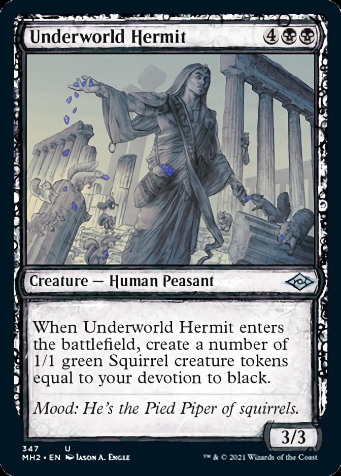 Underworld Hermit (Sketch) [Modern Horizons 2] | Jack's On Queen