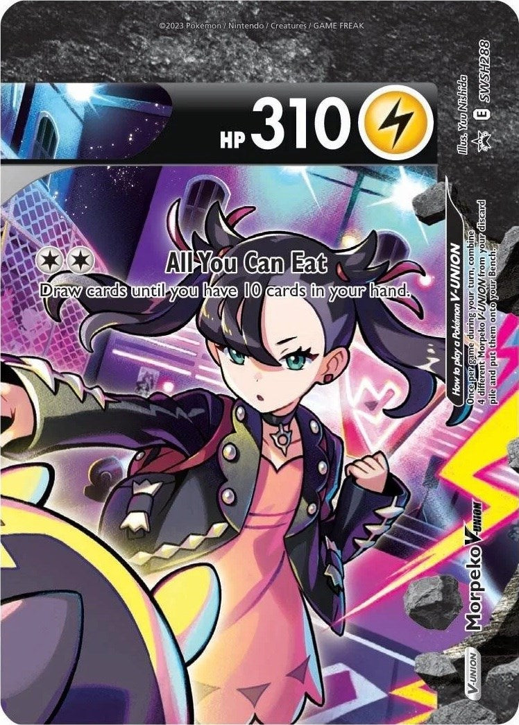 Morpeko V-Union (SWSH288) [Sword & Shield: Black Star Promos] | Jack's On Queen