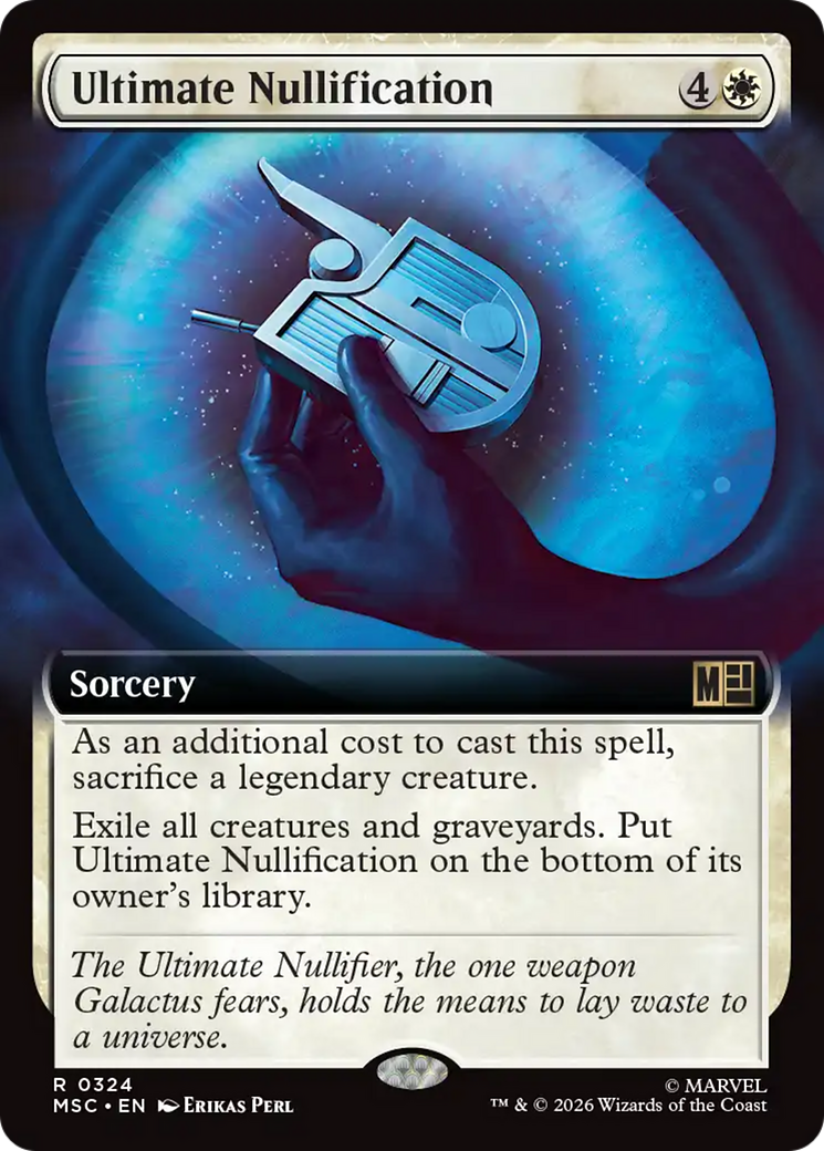 Ultimate Nullification (Extended Art) [Marvel Super Heroes Commander] | Jack's On Queen