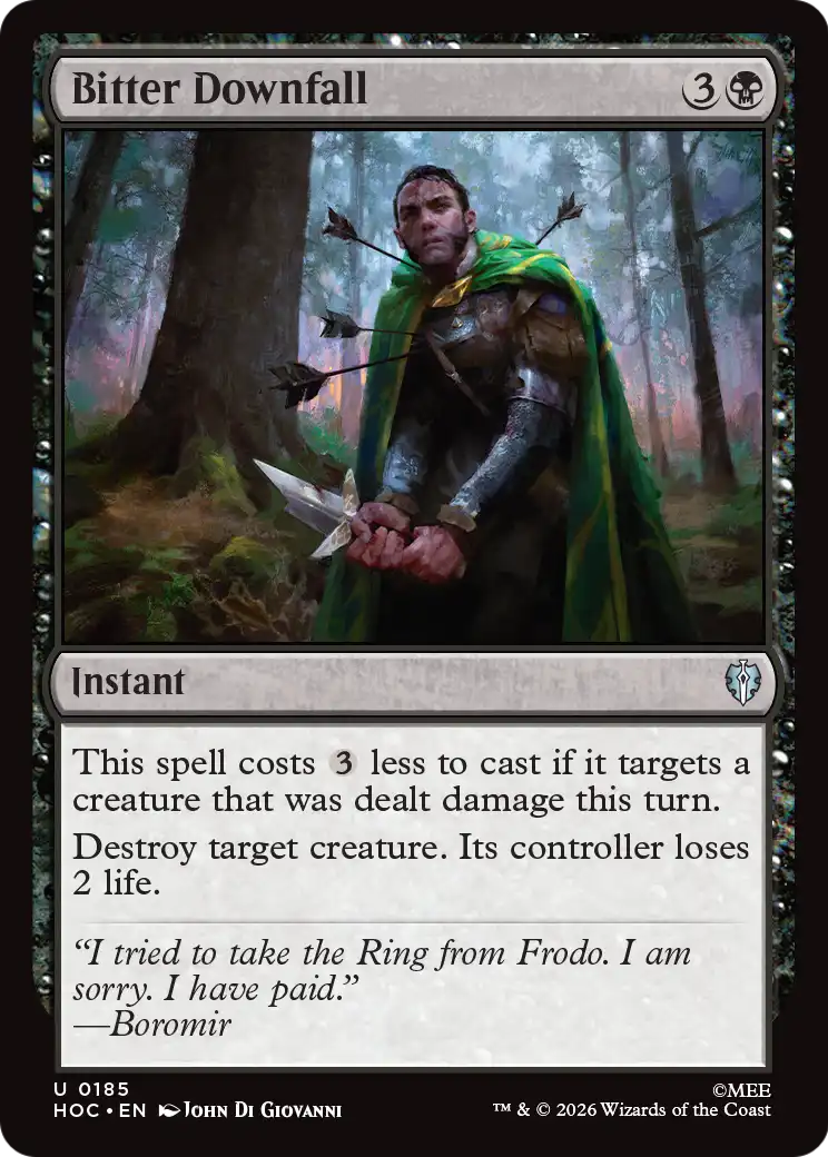 Bitter Downfall [The Hobbit: Eternal-Legal] | Jack's On Queen