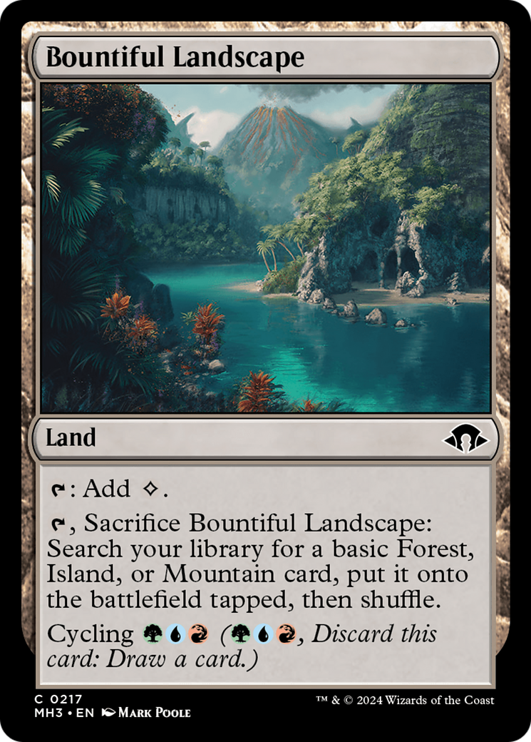 Bountiful Landscape [Modern Horizons 3] | Jack's On Queen