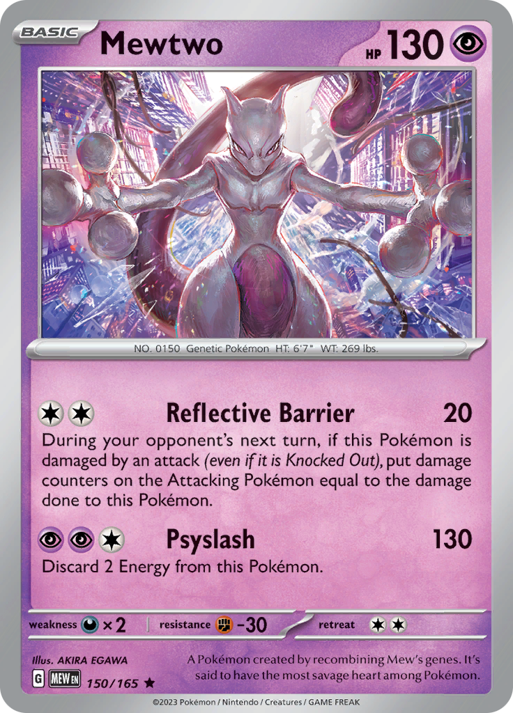 Mewtwo (150/165) [Scarlet & Violet 151] | Jack's On Queen