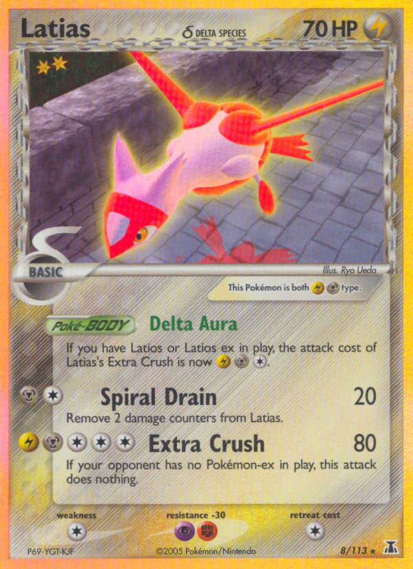 Latias (8/113) (Delta Species) [EX: Delta Species] | Jack's On Queen