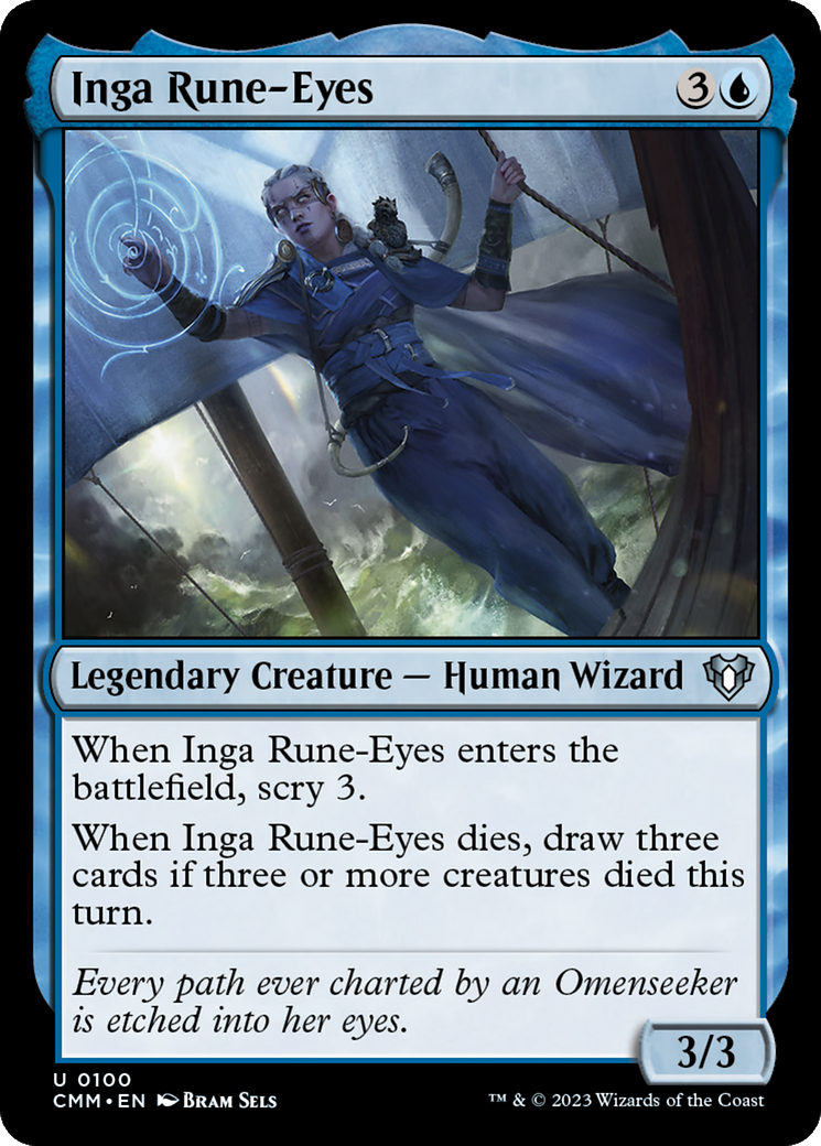 Inga Rune-Eyes [Commander Masters] | Jack's On Queen