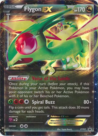 Flygon EX (XY61) (Jumbo Card) [XY: Black Star Promos] | Jack's On Queen