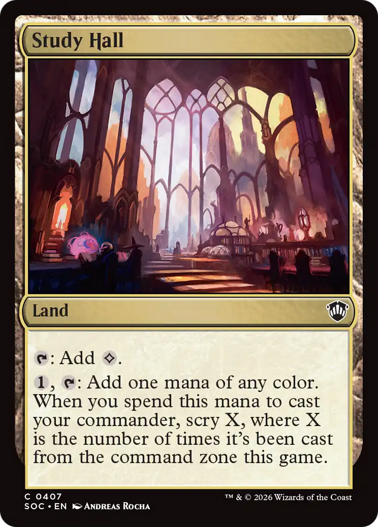 Study Hall [Secrets of Strixhaven Commander] | Jack's On Queen