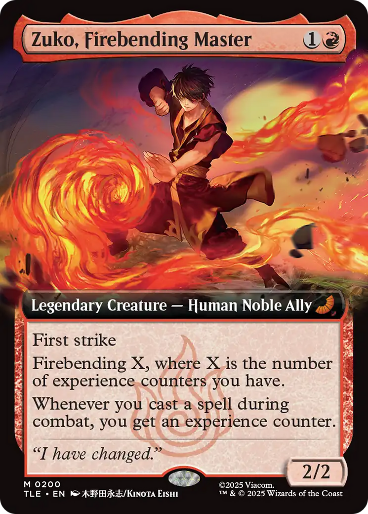 Zuko, Firebending Master (Extended Art) [Avatar: The Last Airbender: Eternal-Legal] | Jack's On Queen