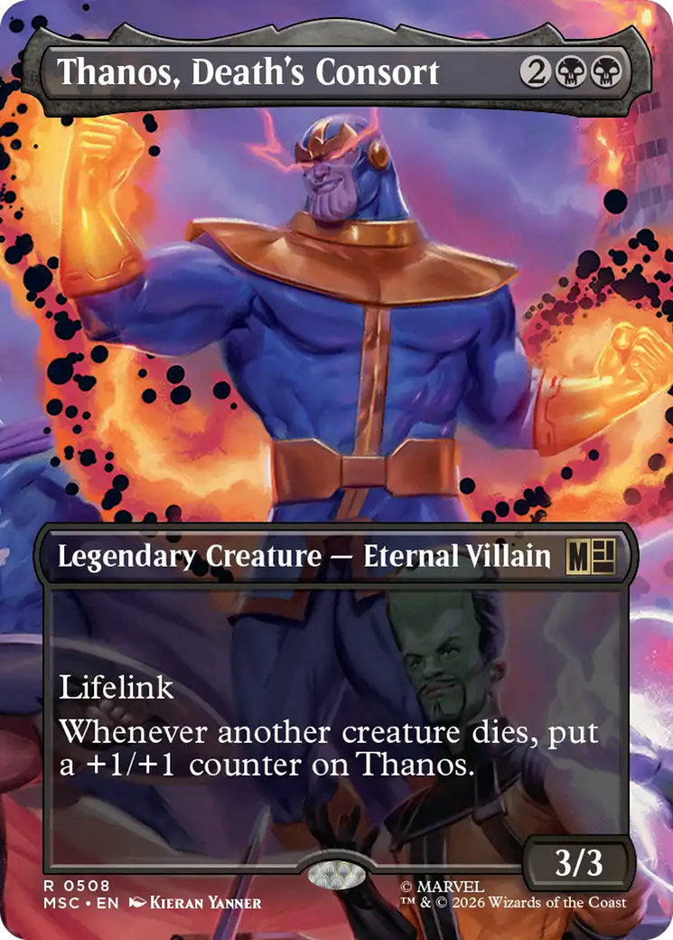 Thanos, Death's Consort (Extended Art) [Marvel Super Heroes Commander] | Jack's On Queen