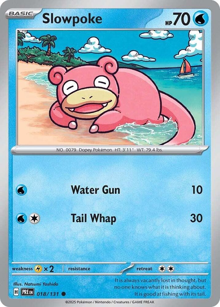 Slowpoke (018/131) [Scarlet & Violet: Prismatic Evolutions] | Jack's On Queen