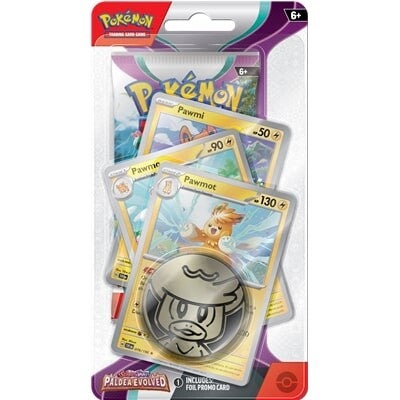 Scarlet & Violet: Paldea Evolved - Single Pack Blister (Pawmot, Pawmo, Pawmi) | Jack's On Queen