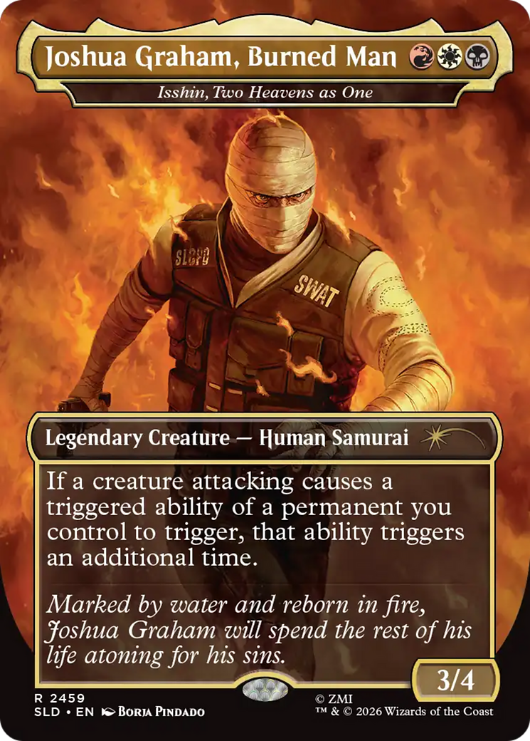 Joshua Graham, Burned Man - Isshin, Two Heavens as One [Secret Lair Drop Series] | Jack's On Queen