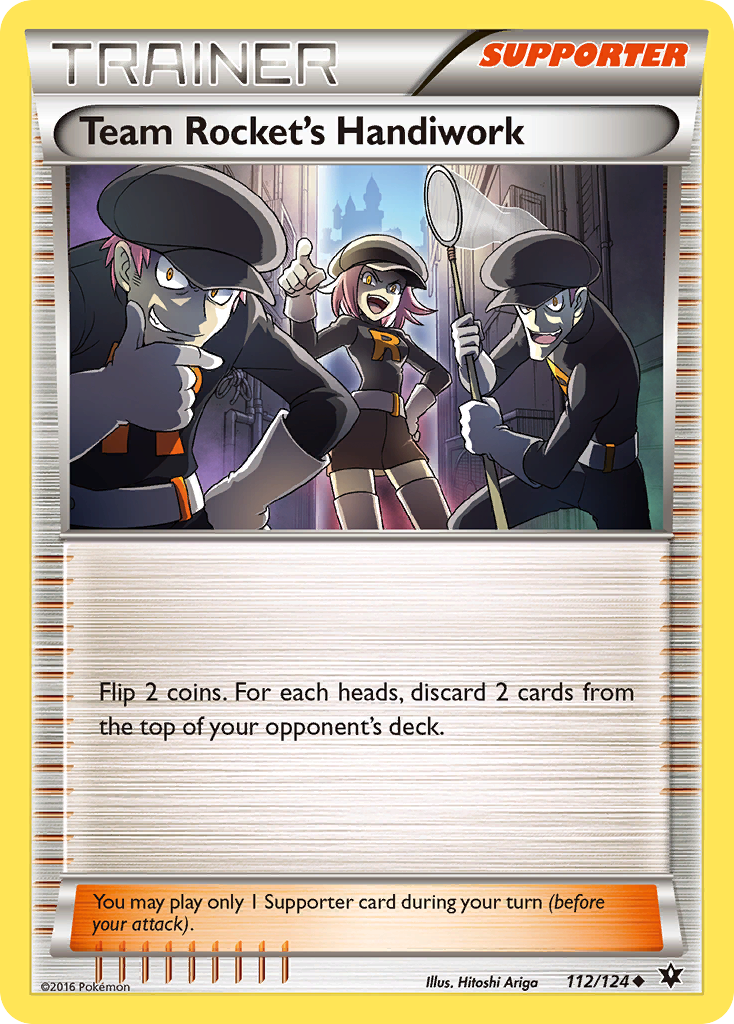 Team Rocket's Handiwork (112/124) [XY: Fates Collide] | Jack's On Queen
