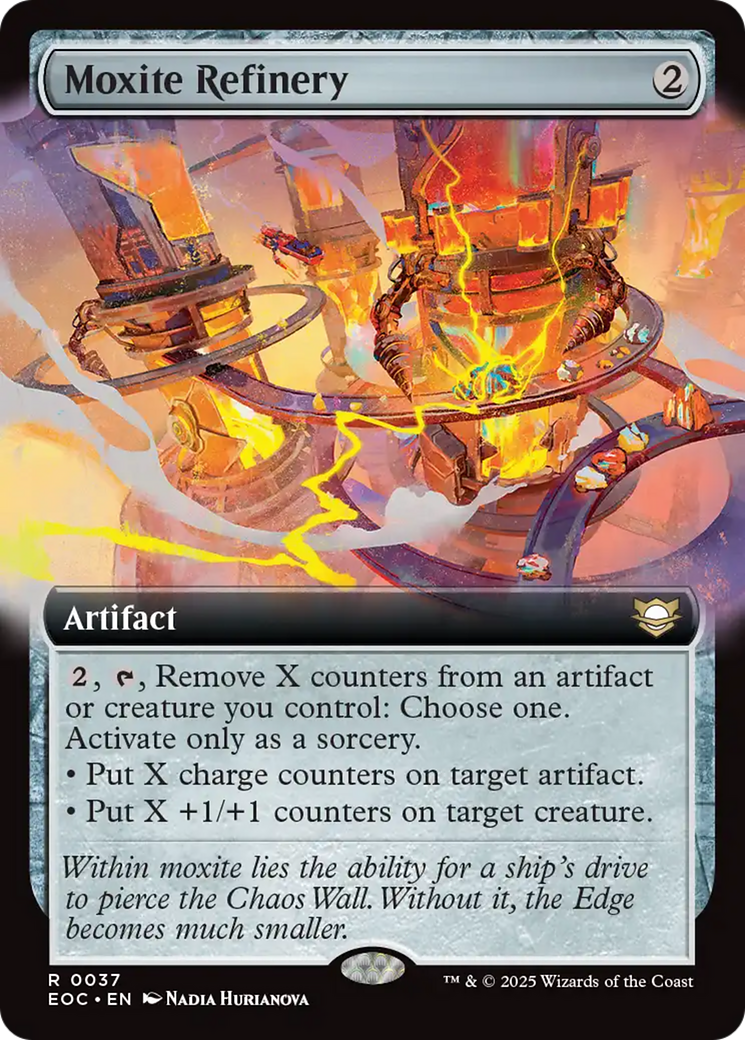 Moxite Refinery (Extended Art) [Edge of Eternities Commander] | Jack's On Queen