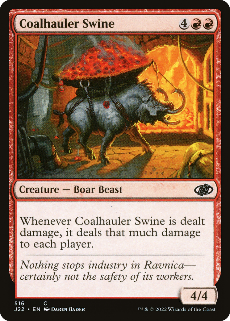Coalhauler Swine [Jumpstart 2022] | Jack's On Queen
