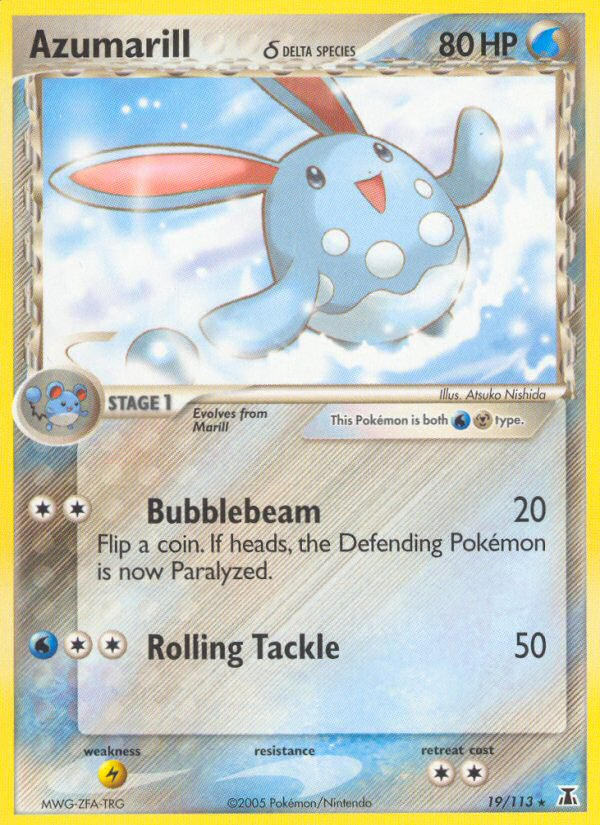 Azumarill (19/113) (Delta Species) [EX: Delta Species] | Jack's On Queen