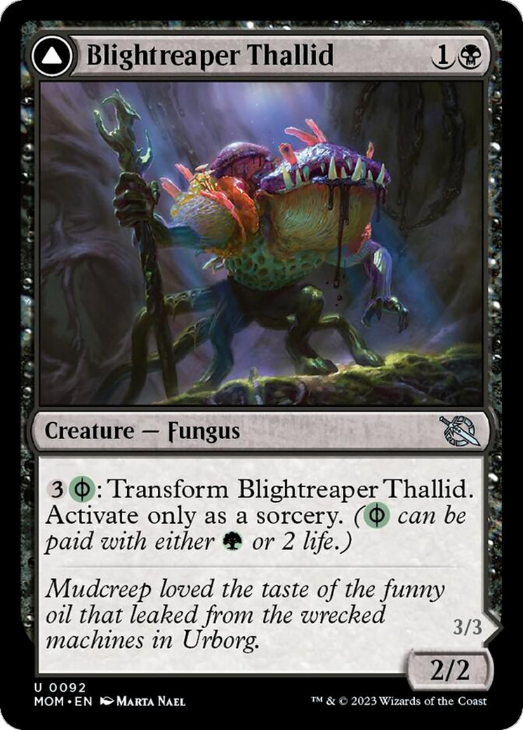 Blightreaper Thallid // Blightsower Thallid [March of the Machine] | Jack's On Queen