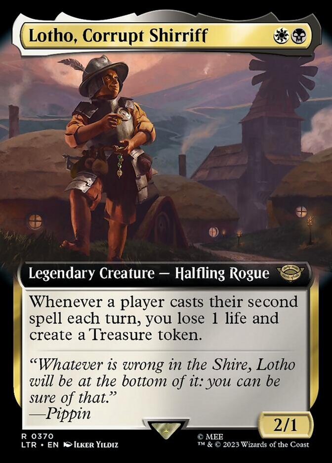 Lotho, Corrupt Shirriff (Extended Art) [The Lord of the Rings: Tales of Middle-Earth] | Jack's On Queen