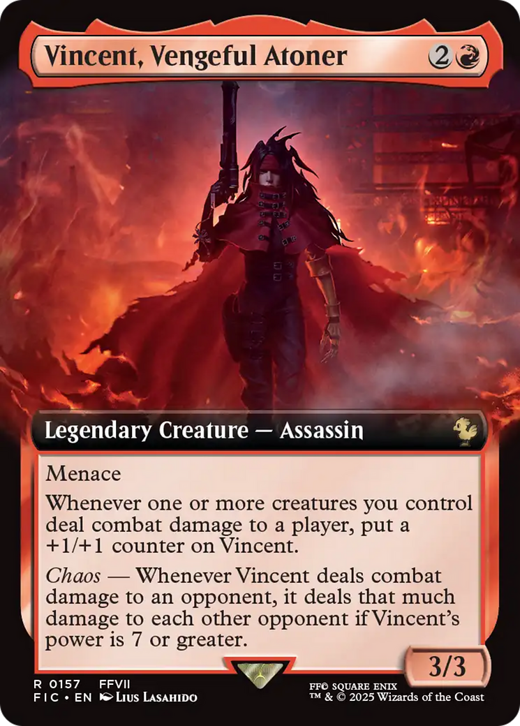 Vincent, Vengeful Atoner (Extended Art) [FINAL FANTASY Commander] | Jack's On Queen