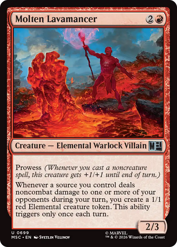 Molten Lavamancer [Marvel Super Heroes Commander] | Jack's On Queen