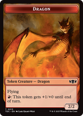 Dragon Egg // Dragon (0013) Double-Sided Token [Tarkir: Dragonstorm Commander Tokens] | Jack's On Queen