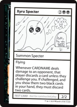 Xyru Specter (2021 Edition) [Mystery Booster Playtest Cards] | Jack's On Queen