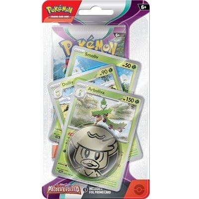 Scarlet & Violet: Paldea Evolved - Single Pack Blister (Arboliva, Dolliv, Smoliv) | Jack's On Queen