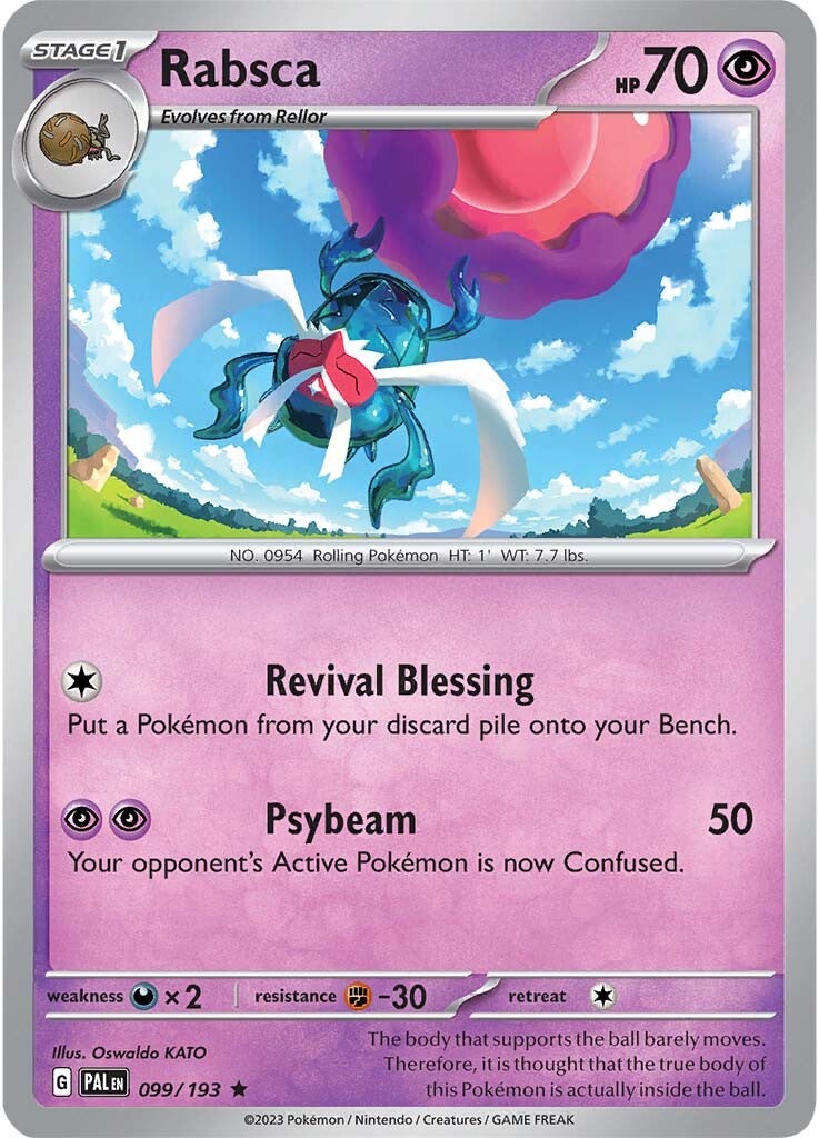 Rabsca (099/193) [Scarlet & Violet: Paldea Evolved] | Jack's On Queen