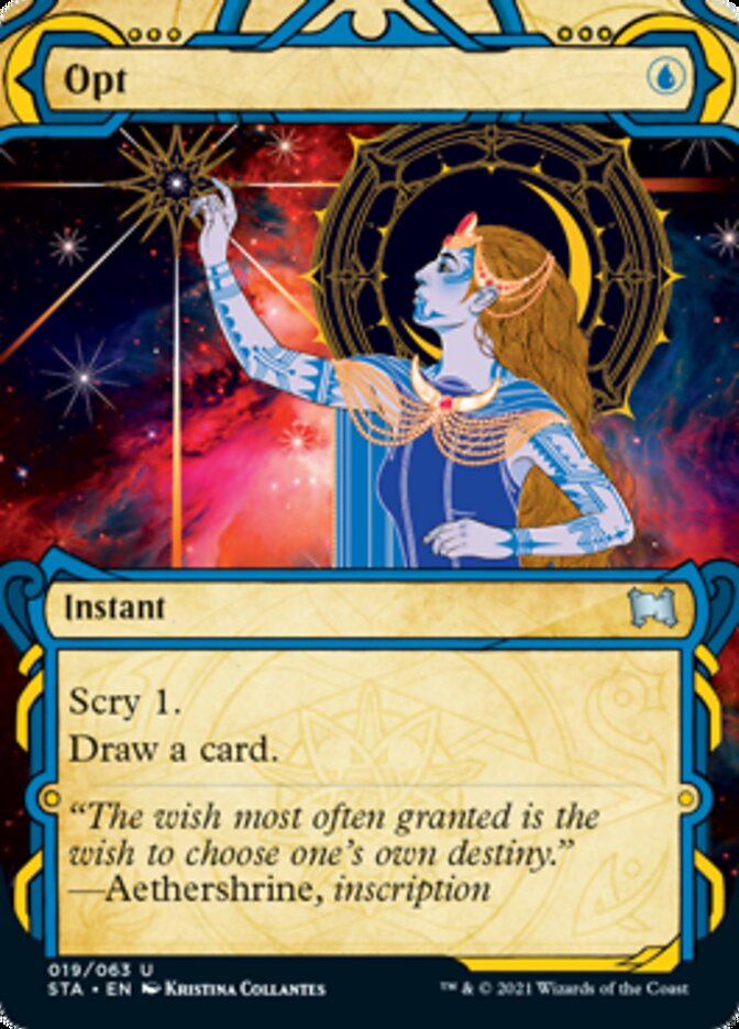 Opt (Foil Etched) [Strixhaven: Mystical Archive] | Jack's On Queen