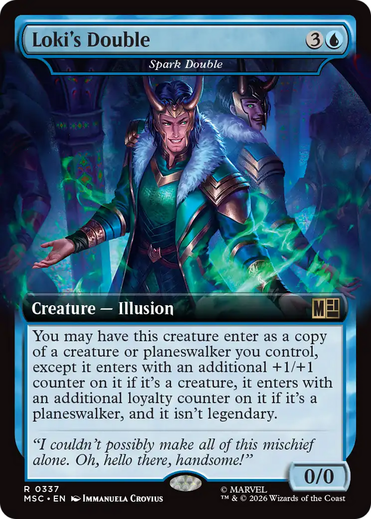 Loki's Double - Spark Double (Extended Art) [Marvel Super Heroes Commander] | Jack's On Queen