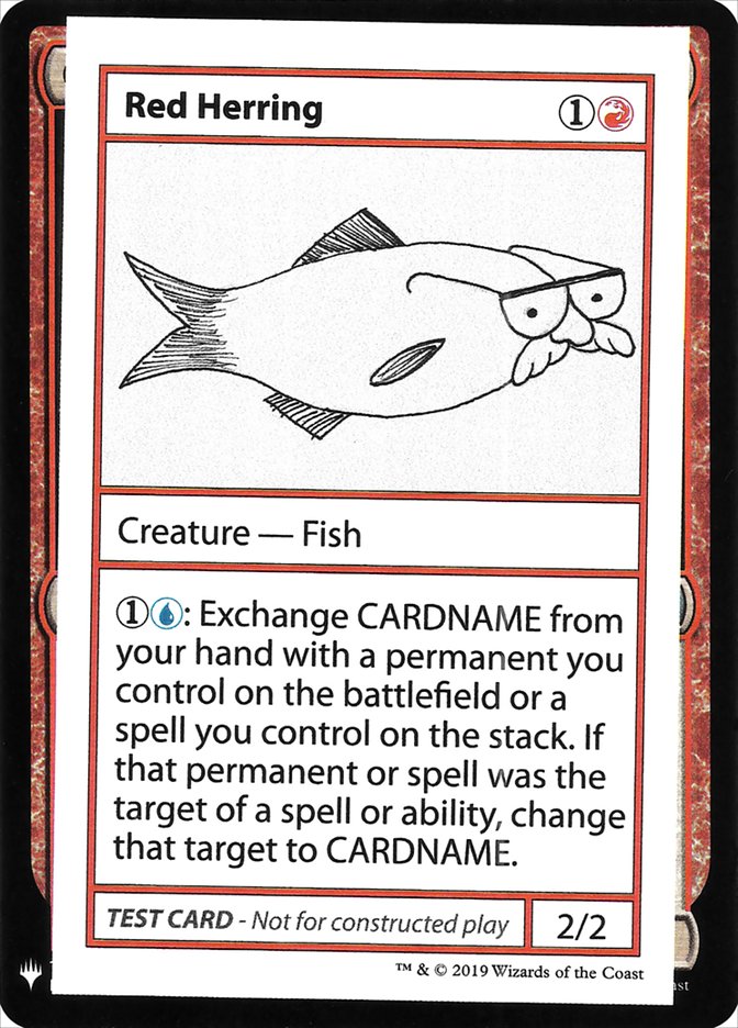 Red Herring [Mystery Booster Playtest Cards] | Jack's On Queen