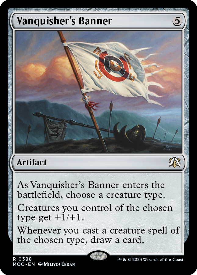Vanquisher's Banner [March of the Machine Commander] | Jack's On Queen